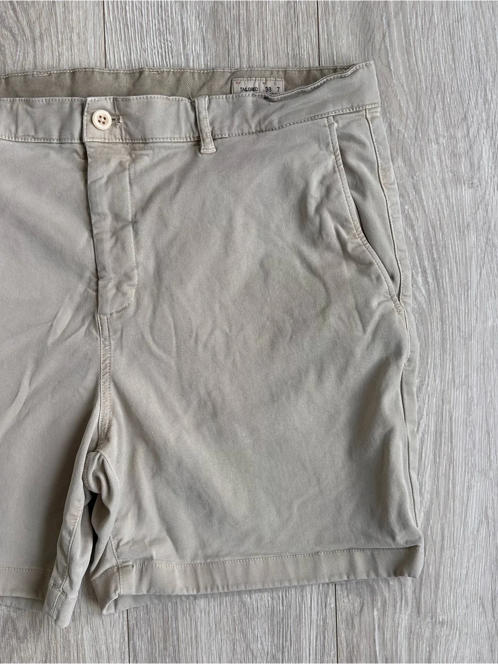 FAHERTY BRAND Coastline Stone Stretch Chino Short